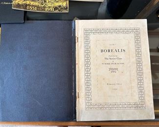 Elmore High School 1924 Borealis Year Book, Elmore, Ohio