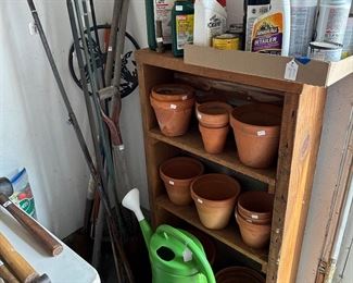 Gardening, supplies, flower pots