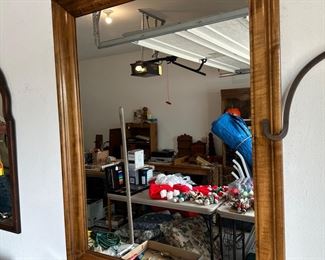 Large wall mirror