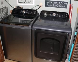 Like New Samsung Washer and Dryer
