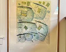 Stunning Numbered Art Print, 17 of 36, Mounted and Framed Under Glass
45” x 37.5”