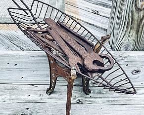 Vintage Industrial Style Tool Art