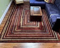 Colorful Area Rug 142” x 107”