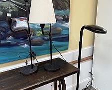 Set of 3 Lamps (2 Matching)