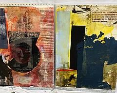 “What Are We Fighting For?” Diptych by Jane Leuders Two 34”x24” Framed Prints