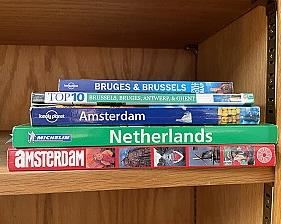 Collection of Travel Books on Amsterdam & the Netherlands
