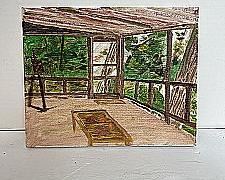 Three Original Paintings on Canvas, Two are 8x10”, One is 9x12”