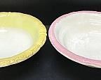 Two Large Antique China Basins