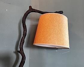 Tree Branch Shaped Standing Floor Lamp w Shade
5 feet tall. 10” diameter base.