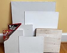 Assortment Of Painting Canvases