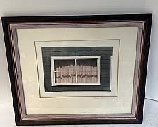 Original Signed Painting by Karen Bryant Doggette, Matted and Framed Under Glass