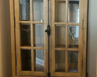 Restoration Hardware French casement cabinet 