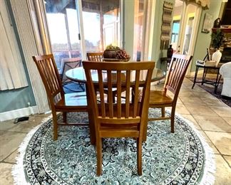 Dinette Set SOLD 
RUG IS AVAILABLE