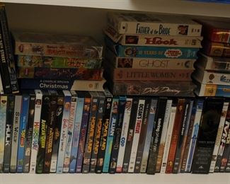 SELECTION OF DVD'S