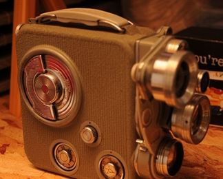 1958 VINTAGE DELUXE EUMIG C3R AUSTRIA MOVIE CAMERA 