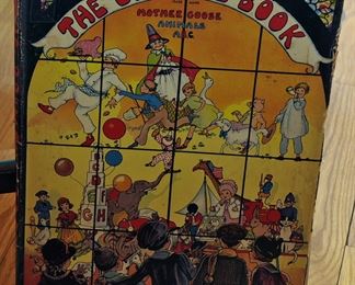 1939 The Brimful Book: Mother Goose, Animals, ABC.. ILLUSTRATED