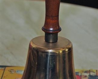 LARGE VINTAGE SCHOOL BELL