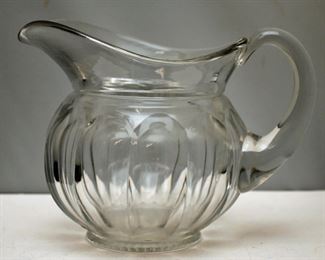 HEISEY MARKED PURITAN EAPG PITCHER 