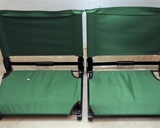 PAIR OF STADIUM SEATS 
