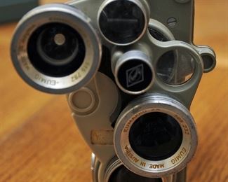 1958 VINTAGE DELUXE EUMIG C3R AUSTRIA MOVIE CAMERA 