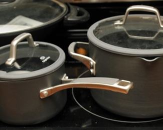 4 PC CALPHALON COOKWARE