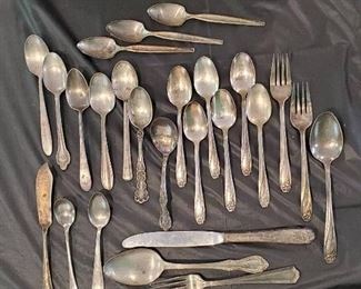 Spoons, Forks And 1 Knife