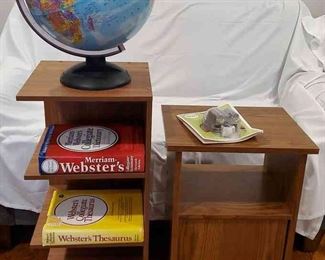 Bookshelf, Cabinet, Lamp, Globe, Night Light, Dictionary And Thesaurus