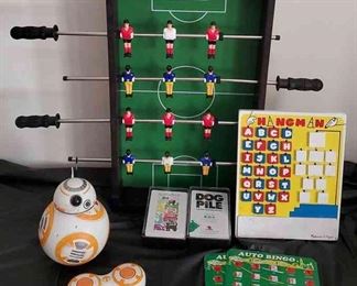 BB8, Tabletop Fusball And More