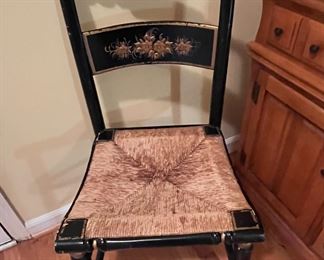 Hitchcock style chair.  Perfect condition.