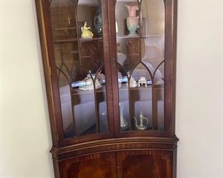 Beautiful corner cabinet!
