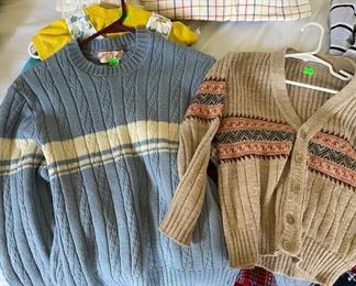 Vintage boys sweaters