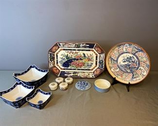Asian Inspired Serving Trays and Dishware