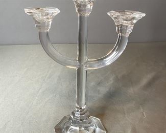 Villeroy and Boch Glass Candelabra