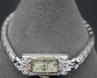 Niva Swiss Watch 10KGF w/19 Diamonds (.11ct Total) 