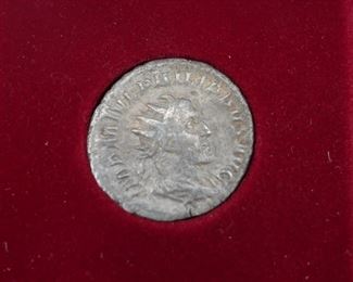 Ancient Roman Coin in Box 
