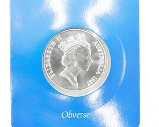 1987 Royal Australian Mint $10 Uncirculated Coin State Series 