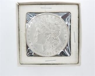 1882 Morgan Silver Dollar 