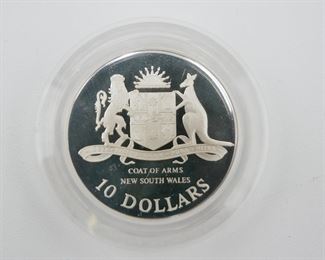 1987 Royal Australian Mint $10 Proof Coin State Series 