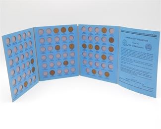 Whitman Lincoln Cent Collection 1909 to 1940 (Total of 19 Coins) 