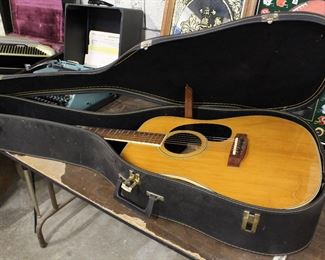 1960s USA made Gibson acoustic guitar