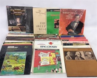 Vintage Classical Vinyl Record Albums
