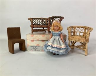 Story Book Doll with Chairs