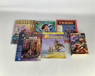 I.C.E. Shadow World: Tales of the Loremaster; Alderac Entertainment Group: Shadis Magazine: Issues 11, 17; Warhammer Gotrek and Felix: The First Omnibus