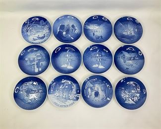 B&G Copenhagen Porcelain Christmas Plates