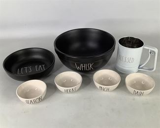 Rae Dunn Artisan Collection Mixing Bowls