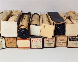 QRS & More Player Piano Rolls