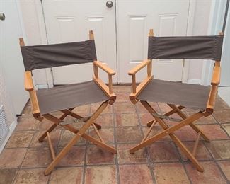 Directors Chairs Two