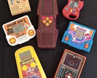 (7) Vintage Handheld Electronic Video Games