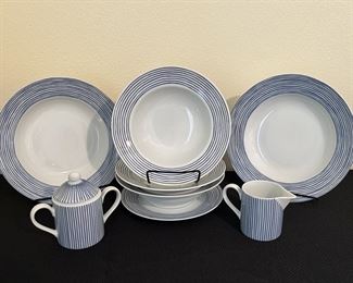 Fitz & Floyd "Les Bands" Partial Dish Set