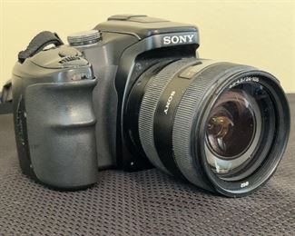 Sony Digital SLR Camera w/ Accessories & Case